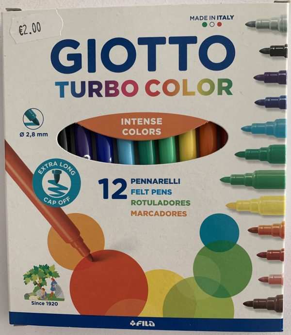 Pennarelli Giotto 12 Turbo Color